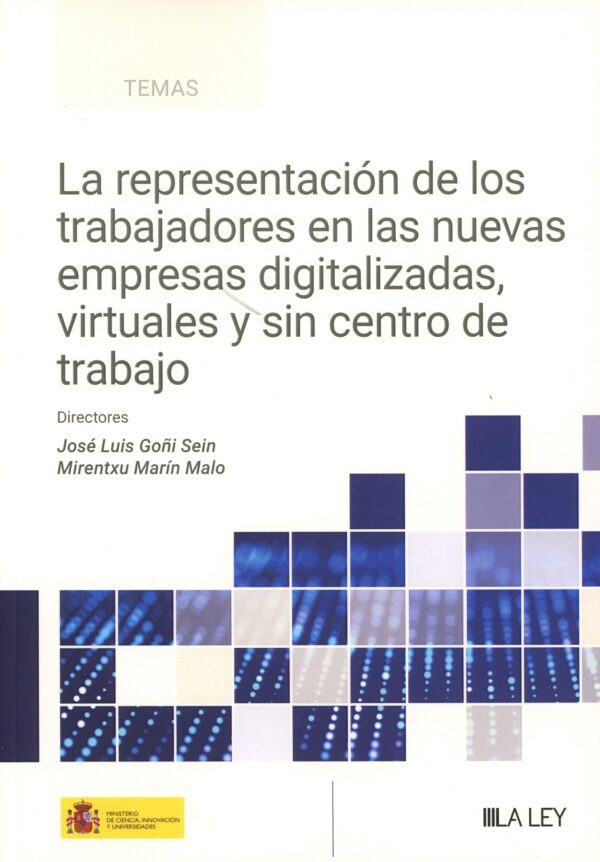 Representación de los trabajadores/ Goñi/ Marín /9791370111625