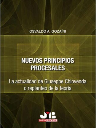 La actualidad de Giuseppe Chiovenda o replanteo de la teoría El autor, prolífico investigador Latinoamericano, estudia la teoría