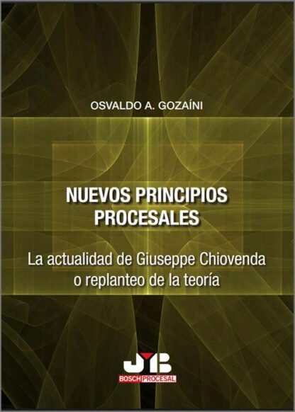 La actualidad de Giuseppe Chiovenda o replanteo de la teoría El autor, prolífico investigador Latinoamericano, estudia la teoría