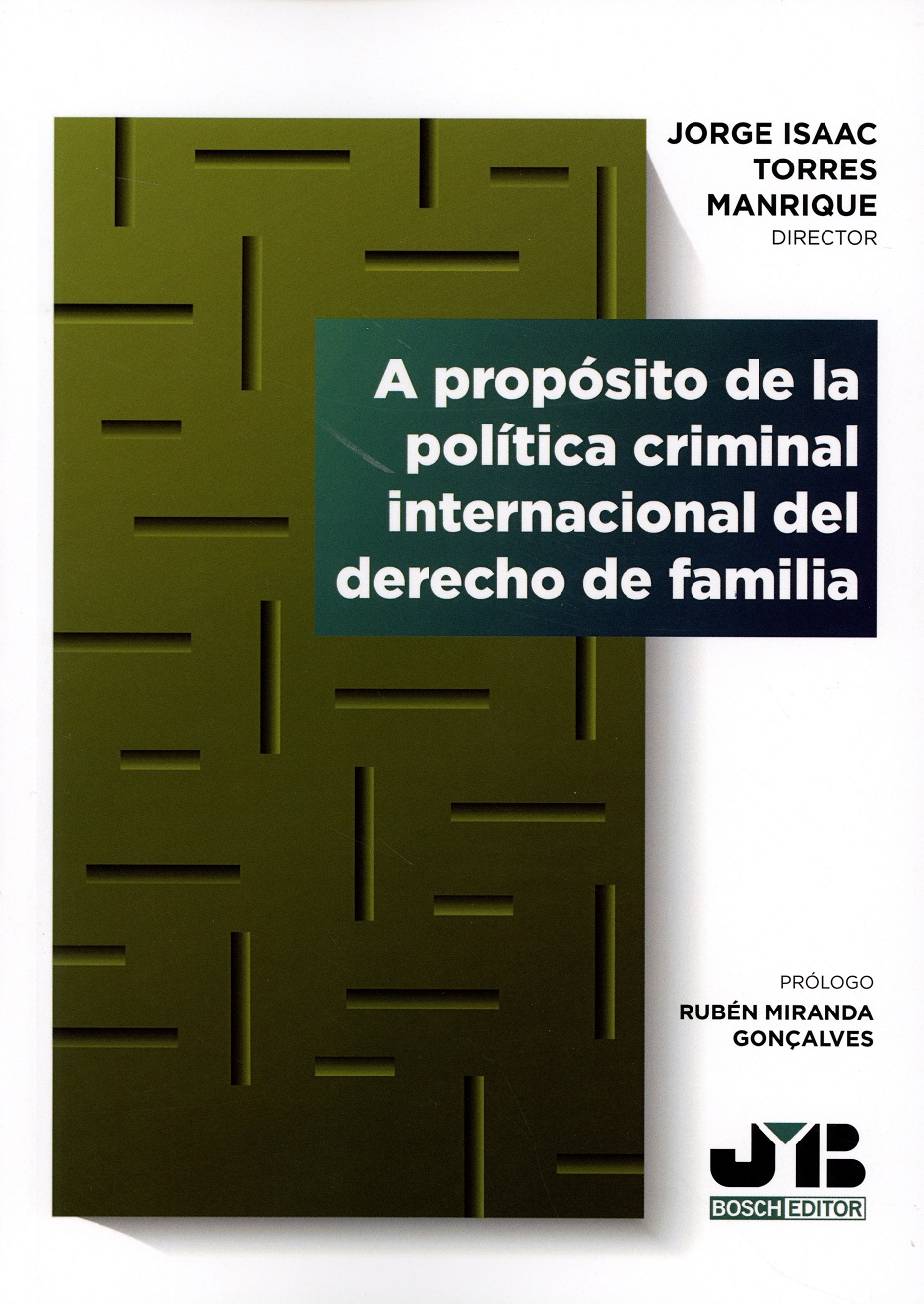 A propósito política criminal / J.I. TORRES / 9788410448919