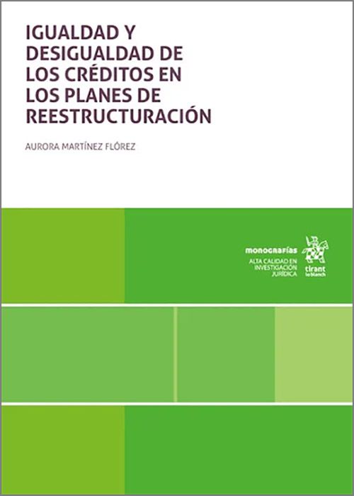 Igualdad y desigualdad de créditos /A. Martínez/ 9788410952683