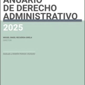 Anuario de derecho administrativo 2025
