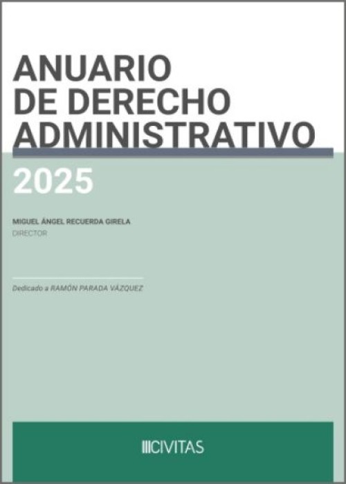 Anuario derecho administrativo 2025/ Recuerda/9788411624558