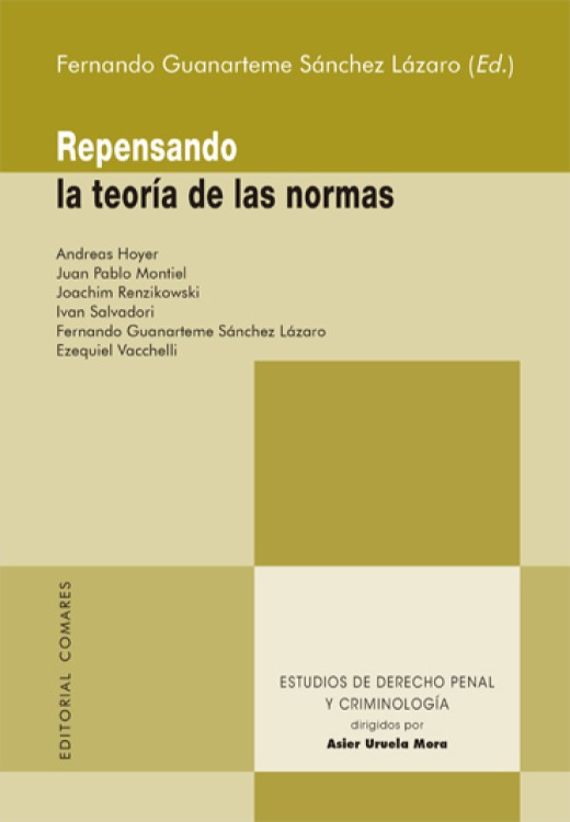 Repensando teoría de las normas/ F. Guanaterme/ 9788413699509