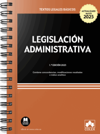 Legislación administrativa / 9791370111489/ COLEX