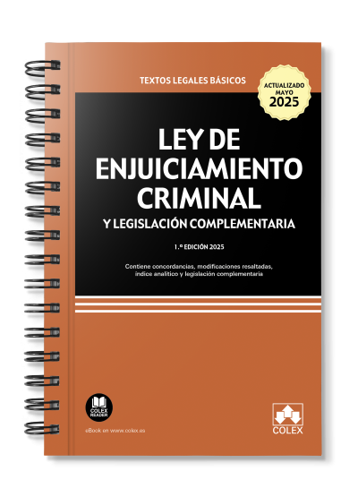 Ley de Enjuiciamiento Criminal / 9791370111397/ COLEX
