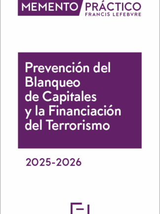 Memento Prevención del blanqueo de capitales y la financiación del terrorismo 2025-26