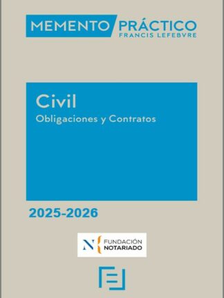 Memento civil. Obligaciones y contratos 2025-2026