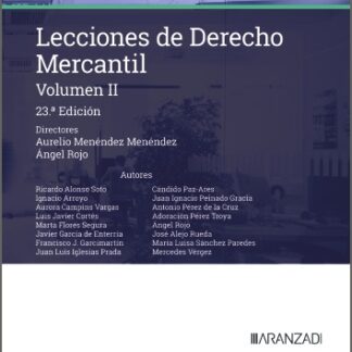 Lecciones de Derecho Mercantil (Volumen II) 2025