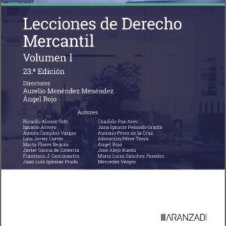 Lecciones de Derecho Mercantil (Volumen I) 2025