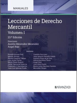 Lecciones de Derecho Mercantil (Volumen I) 2025