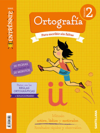 Cuaderno Ortografía ENTRENATE 2º Primaria
