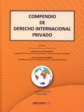 Compendio derecho internacional privado /Calvo /9788409740482