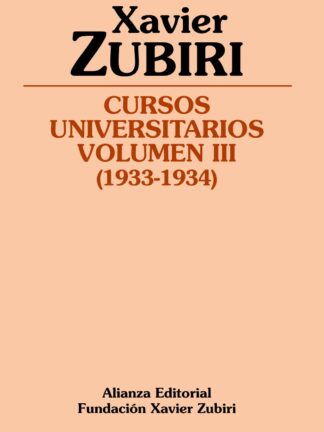 Cursos Universitarios. Volumen III (1933-1934)