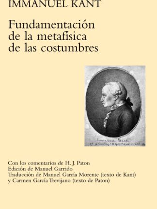 Fundamentación de la metafísica de las costumbres