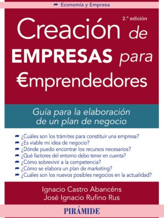 Creación de Empresas Para Emprendedores. Guía Para la Elaboración de un Plan de Negocio
