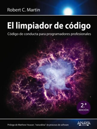 Limpiador de código. Código de conducta para programadores profesionales