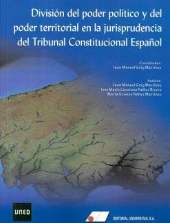 División del poder político y del poder territorial en la jurisprudencia del Tribunal Constitucional Español