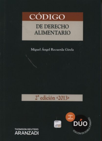 Código de derecho alimentario 2013