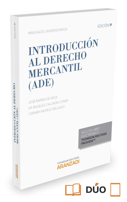 Introducción al Derecho Mercantil (ADE) 2015
