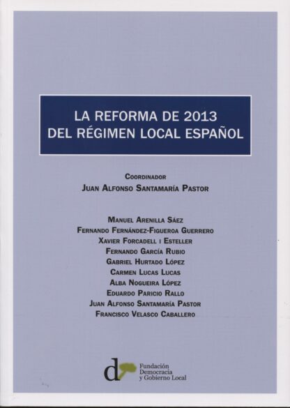 Reforma de 2013 del Régimen Local Español