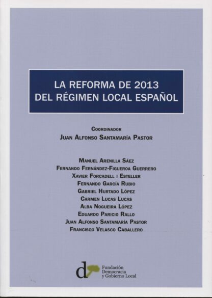 Reforma de 2013 del Régimen Local Español