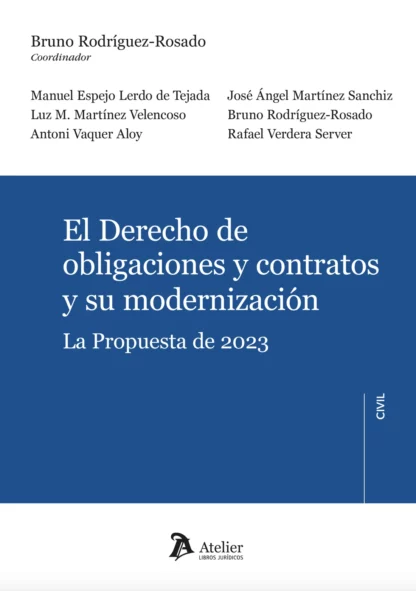Derecho de obligaciones y contratos/B. Rodríguez/9791387867201